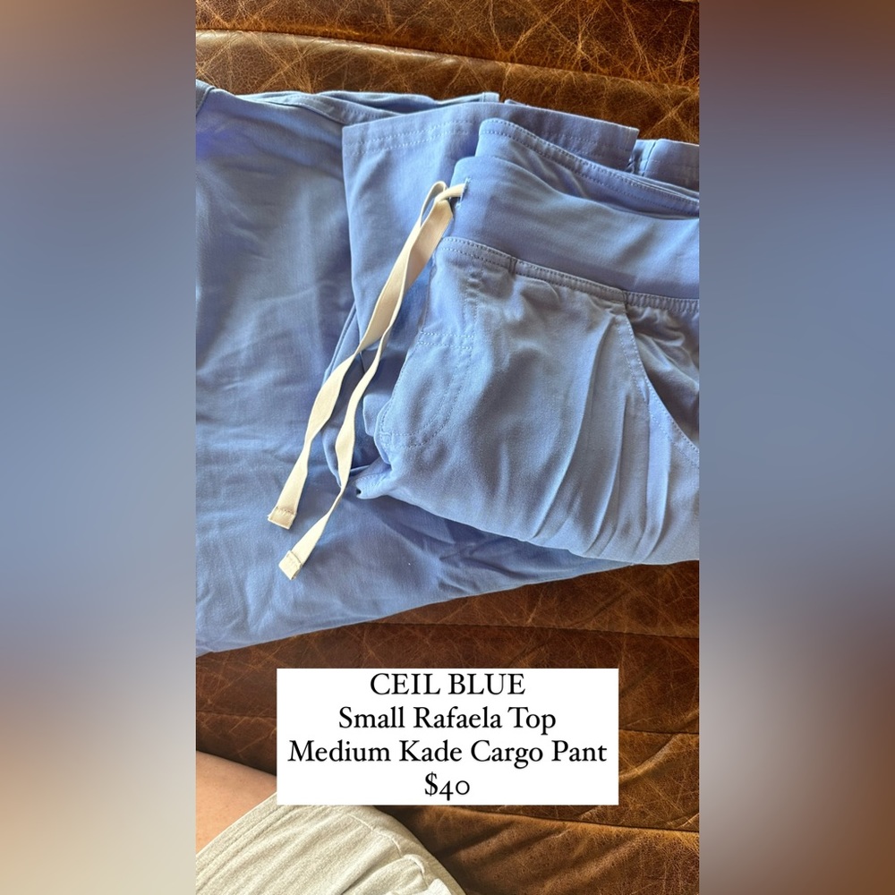 Figs Scrubs, used, great condition! Washed and disinfected, hung to dry.